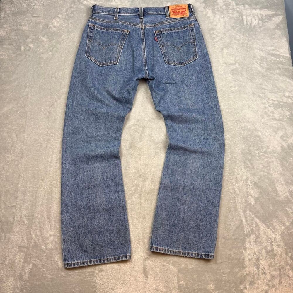 Levi-s Men's Blue and Navy Jeans